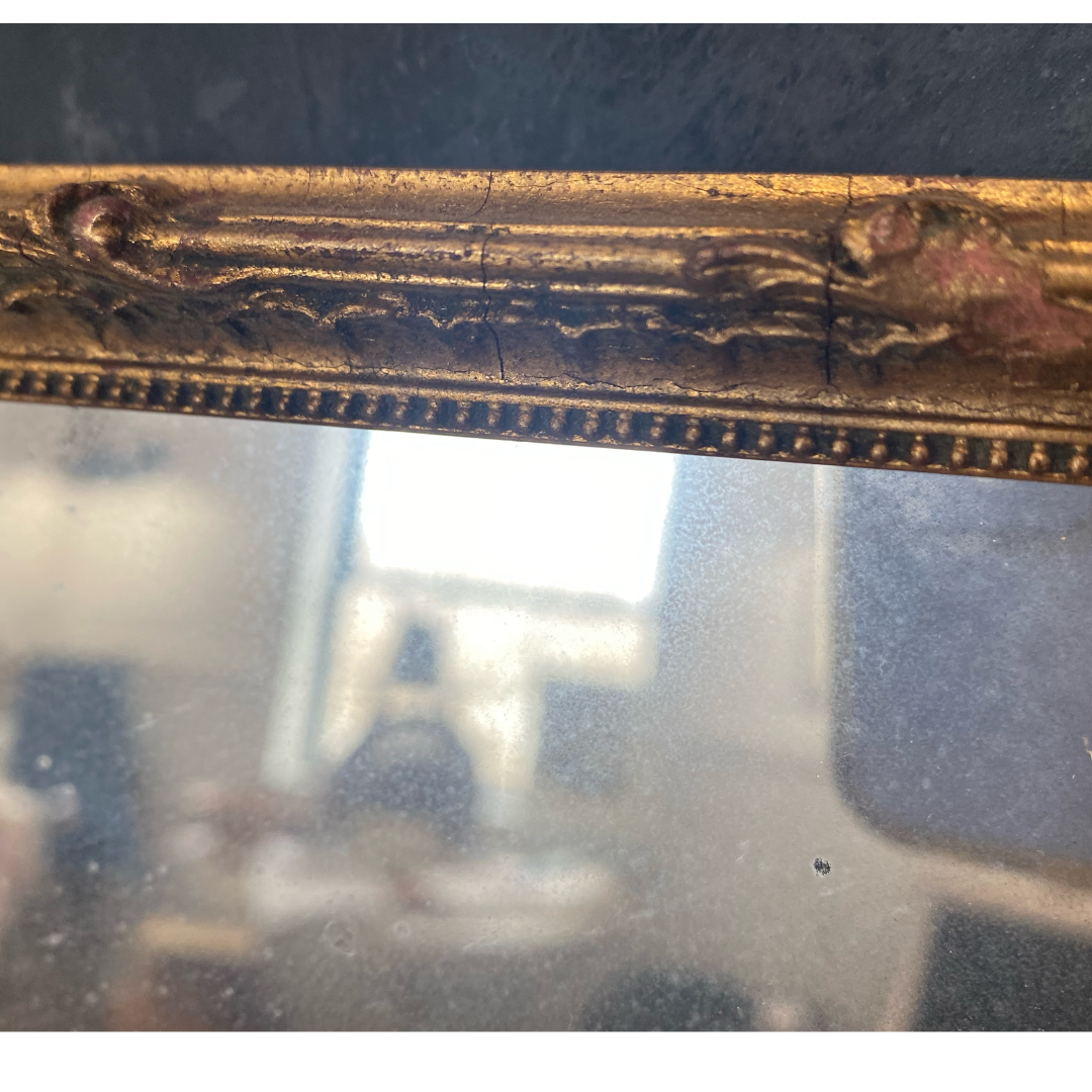 Antique Gold Gilded Mirror
