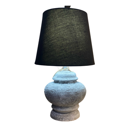 Cement Finish Small Lamp