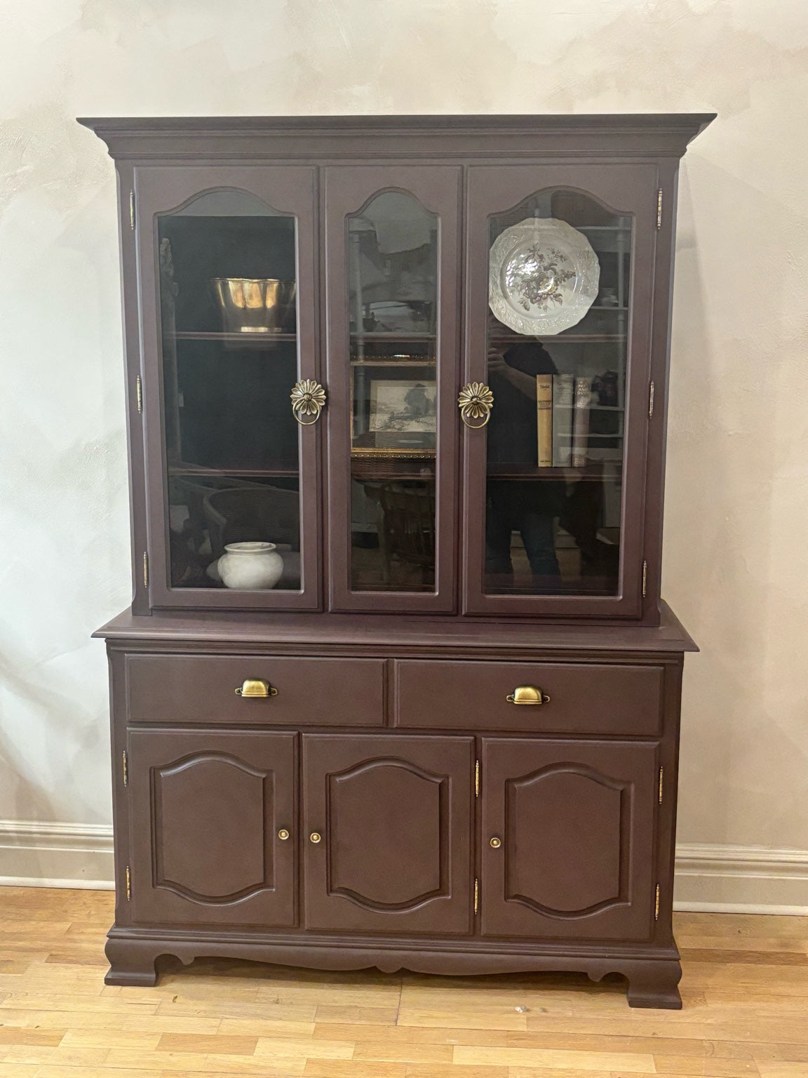 Dark & Tall Cabinet