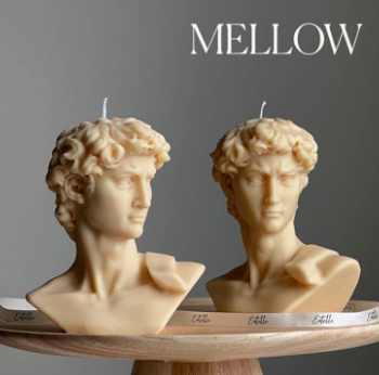 Michelangelo’S David Head Candle