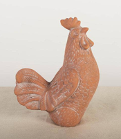 Cement Rooster Statue