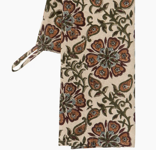 Elysian Block Print Tea Towel