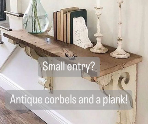 Large Antique Corbels