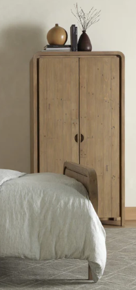 Distressed Teak Wardrobe